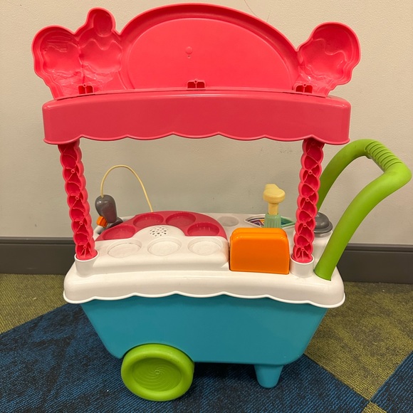 Scoop and Learn Ice Cream Cart Deluxe Learning Playset Pink - Picture 6 of 8